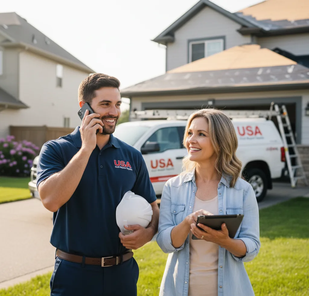 USA Roof Repair Experts customer support in Dillsburg